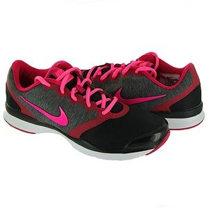 Nike In Season TR4 Black, Gray & Pink Sneakers 653543-002, Women’s Size 5/ 3.5 Y